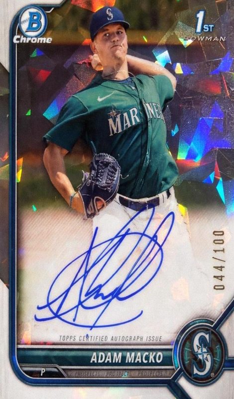 Adam Macko, 2022 Bowman Chrome Prospects Baseball