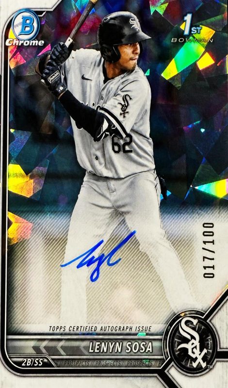 Lenyn Sosa, 2022 Bowman Chrome Prospects Baseball