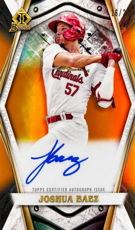 Joshua Baez, 2022 Bowman Chrome Prospects Baseball