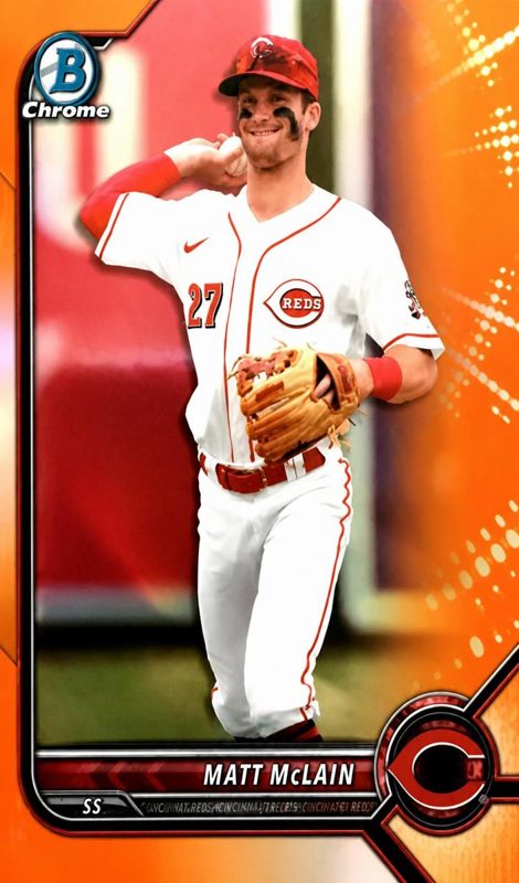 Matt McLain, 2022 Bowman Chrome Prospects Baseball