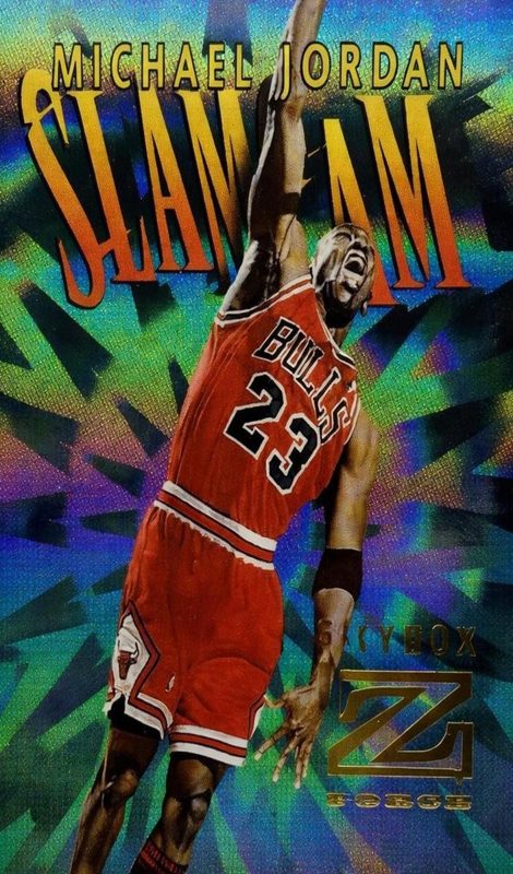 Michael Jordan, 1996 Skybox Z-Force Basketball