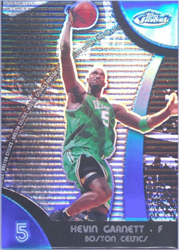 Kevin Garnett, 2007 Topps Finest Basketball