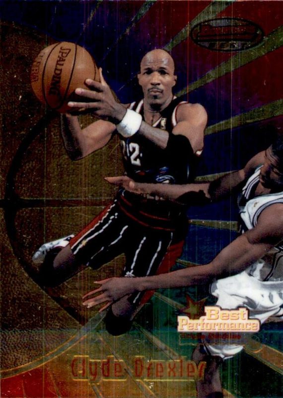 Clyde Drexler, 1997 Bowman's Best Basketball