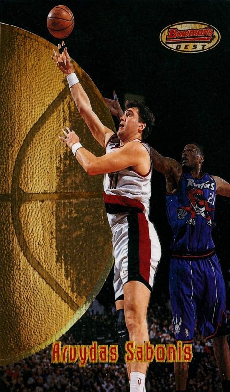 Arvydas Sabonis, 1997 Bowman's Best Basketball
