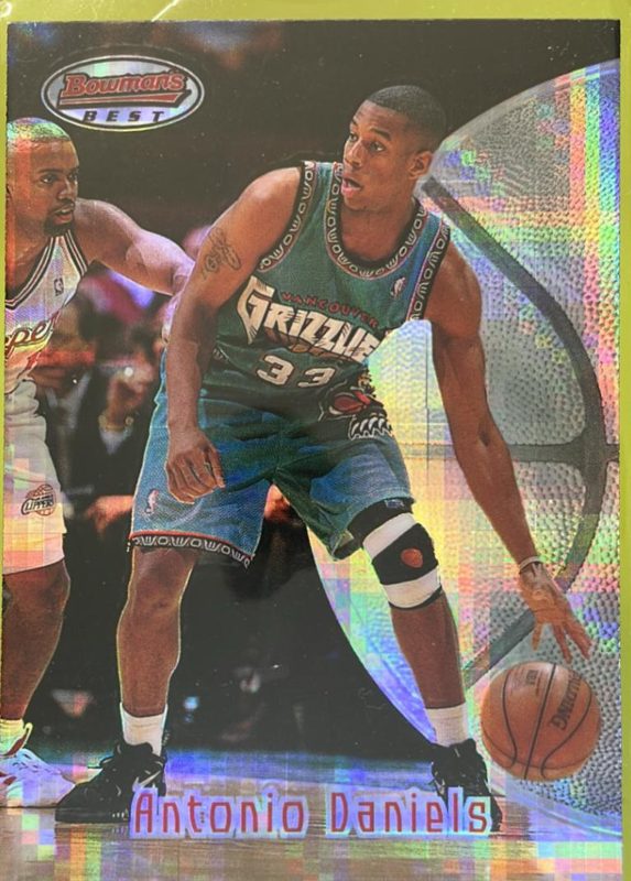 Antonio Daniels, 1997 Bowman's Best Basketball