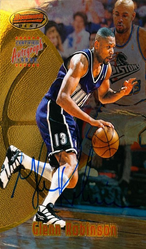 Glenn Robinson, 1997 Bowman's Best Basketball