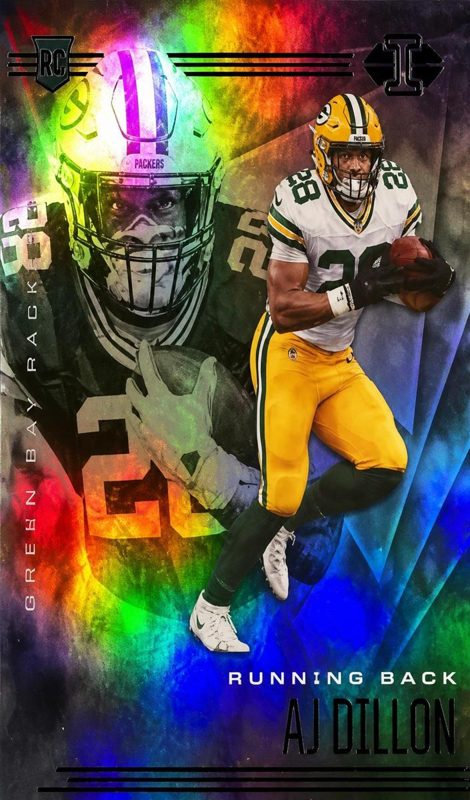 AJ Dillon, 2020 Panini Illusions Football