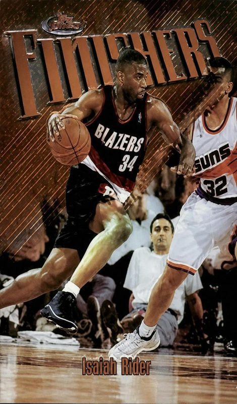 Isaiah Rider, 1997 Topps Finest Basketball
