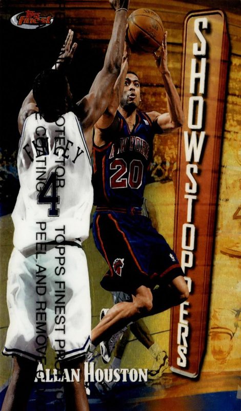 Allan Houston, 1997 Topps Finest Basketball
