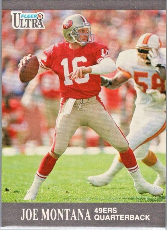 Joe Montana, 1991 Fleer Ultra Football