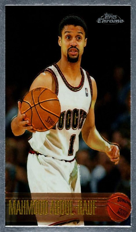 Mahmoud Abdul-Rauf, 1996 Topps Chrome Basketball
