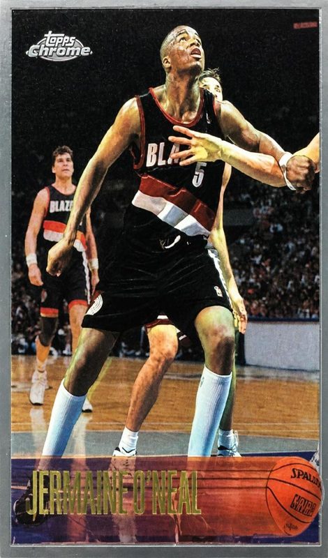 Jermaine O'Neal, 1996 Topps Chrome Basketball