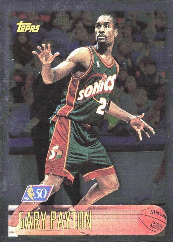 Gary Payton, 1996 Topps Basketball