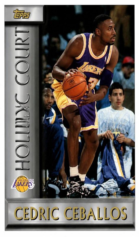 Cedric Ceballos, 1996 Topps Basketball