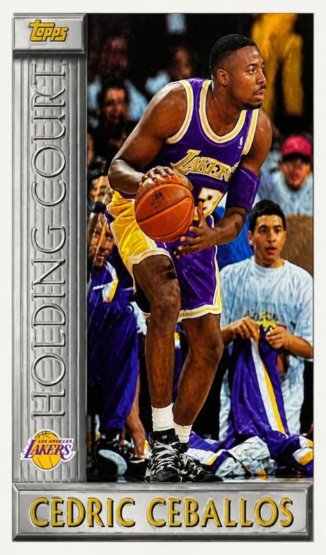 Cedric Ceballos, 1996 Topps Basketball