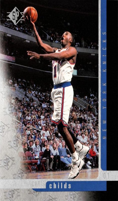 Chris Childs, 1996 Upper Deck SP Basketball
