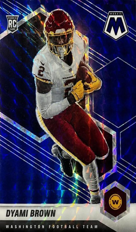 Dyami Brown, 2021 Panini Mosaic Football