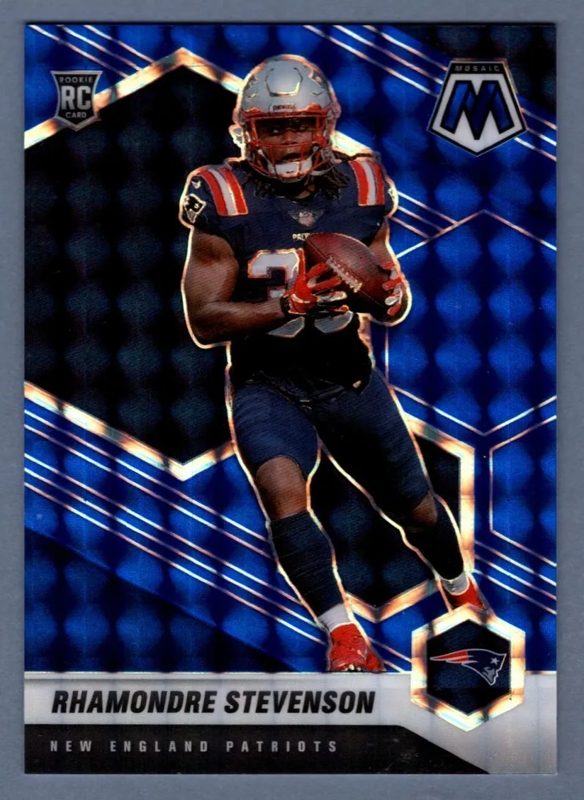 Rhamondre Stevenson, 2021 Panini Mosaic Football