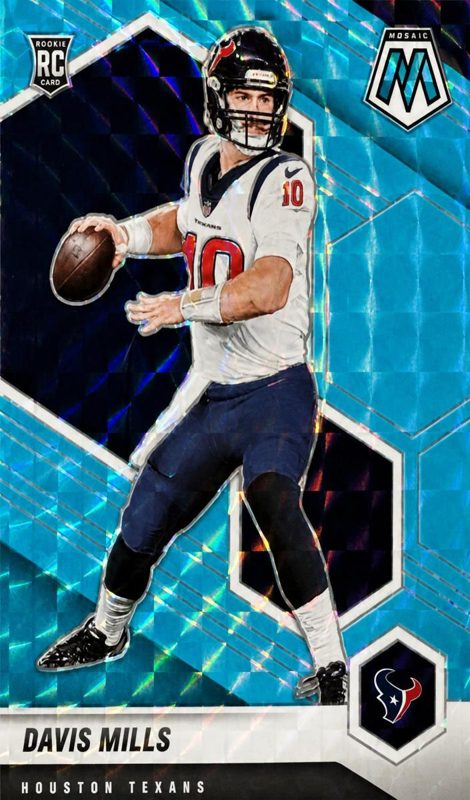 Davis Mills, 2021 Panini Mosaic Football