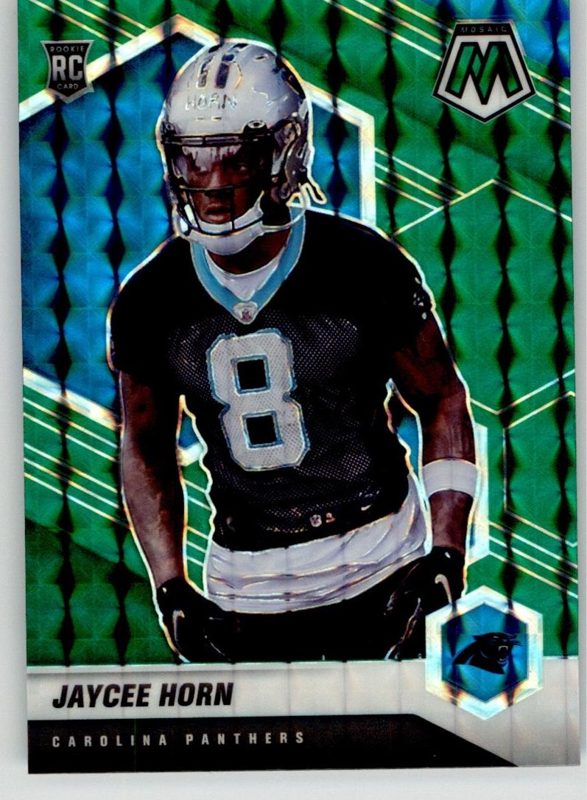 Jaycee Horn, 2021 Panini Mosaic Football
