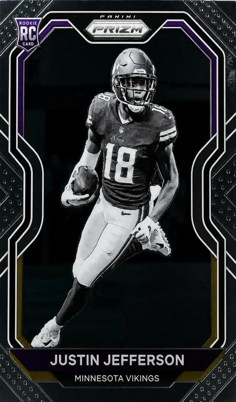 Justin Jefferson, 2020 Panini Prizm Football