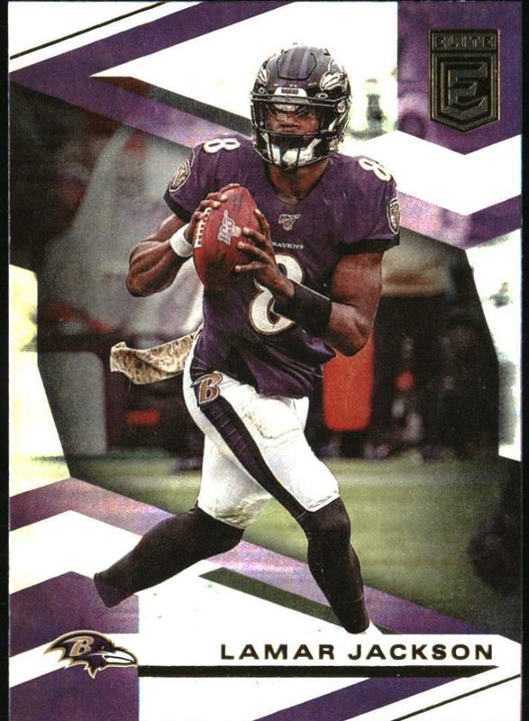Lamar Jackson, 2020 Donruss Elite Football