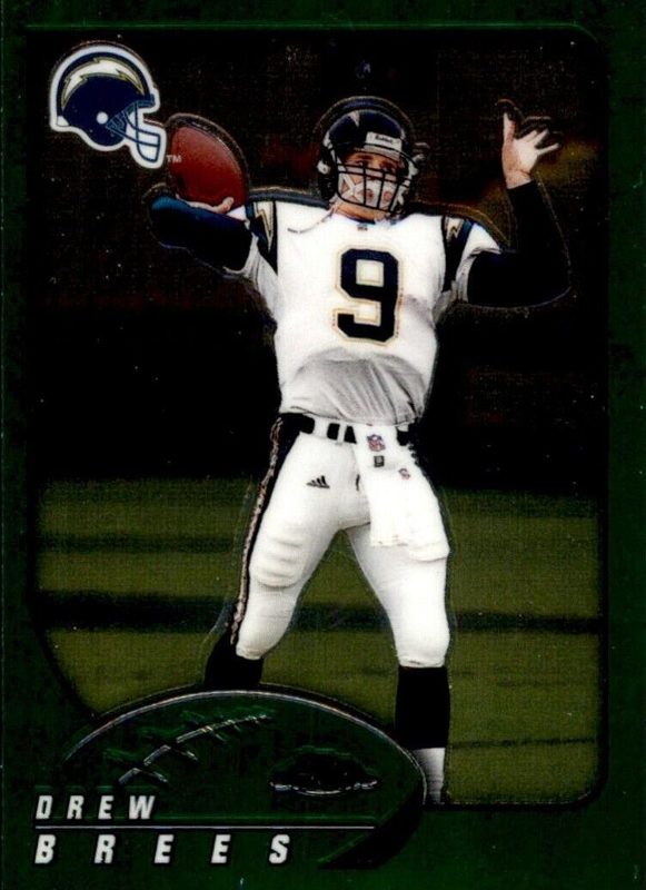 Drew Brees, 2002 Topps Chrome Football