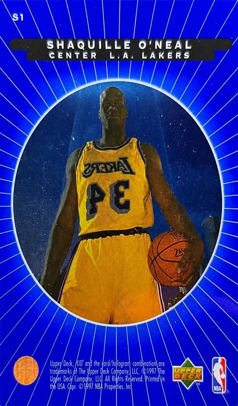 Shaquille O'Neal, 1996 UD3 Basketball