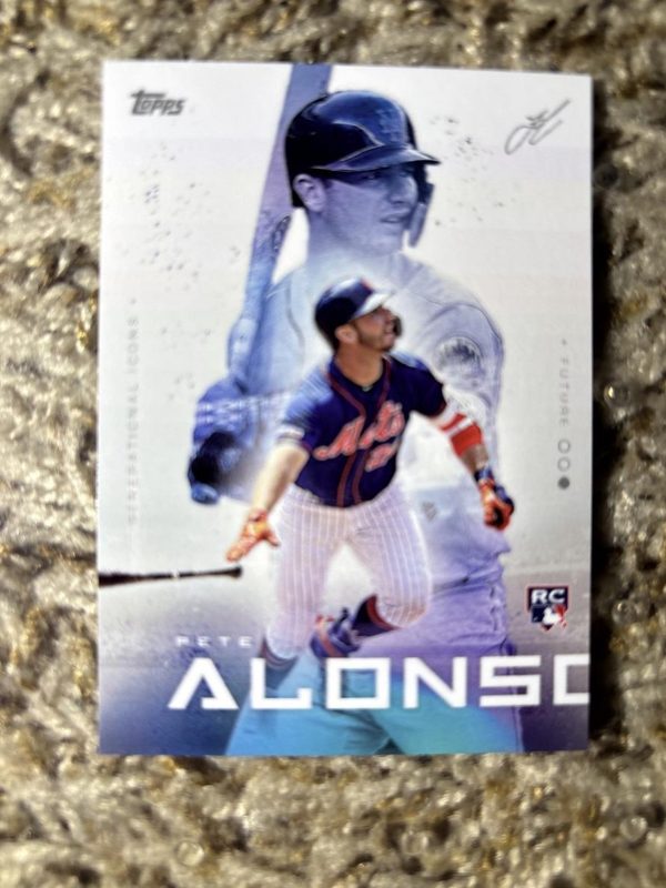 Pete Alonso, 2019 Topps X Lindor Baseball