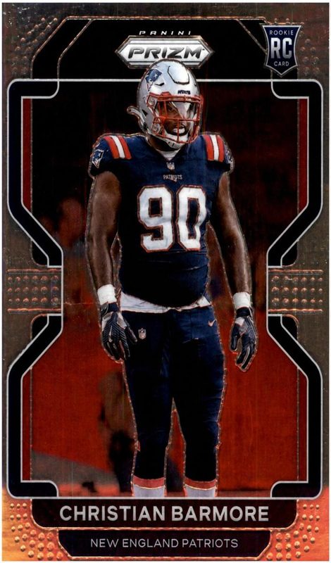 Christian Barmore, 2021 Panini Prizm Football