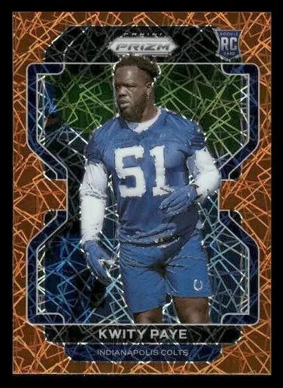 Kwity Paye, 2021 Panini Prizm Football