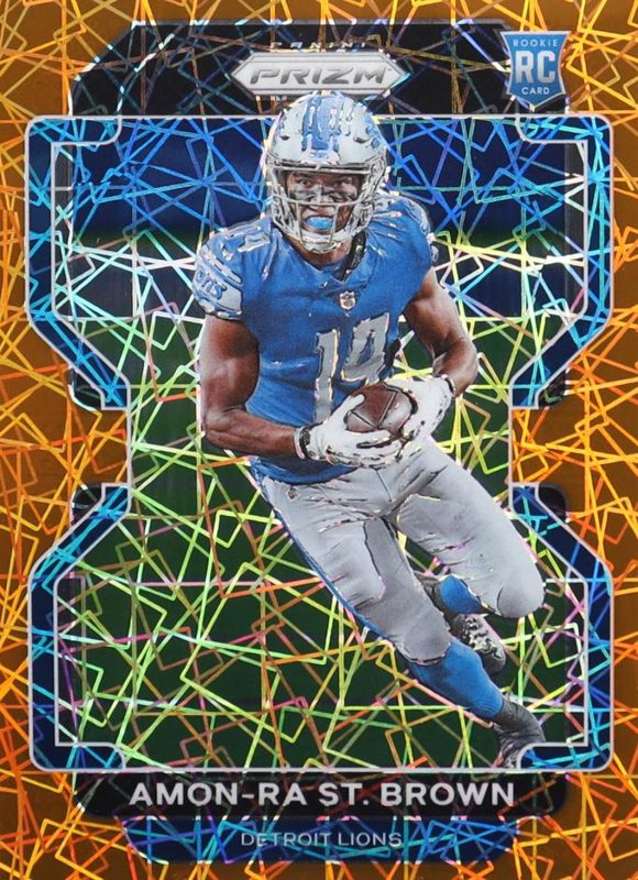 Amon-Ra St. Brown, 2021 Panini Prizm Football