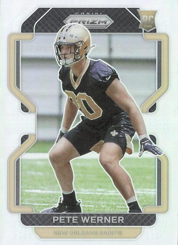 Pete Werner, 2021 Panini Prizm Football
