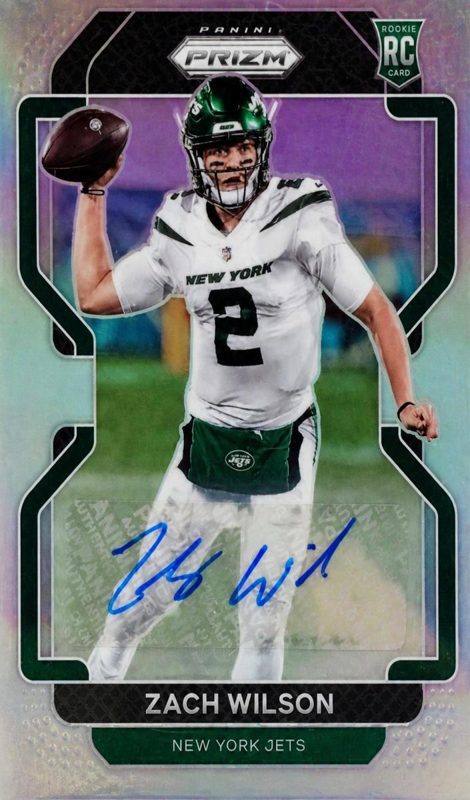 Zach Wilson, 2021 Panini Prizm Football