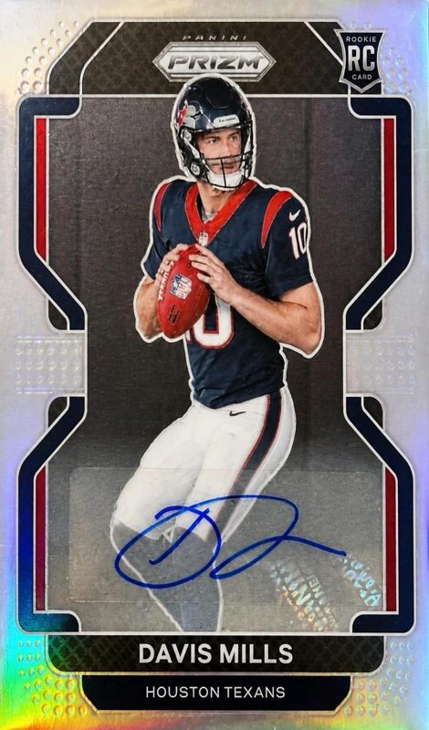 Davis Mills, 2021 Panini Prizm Football