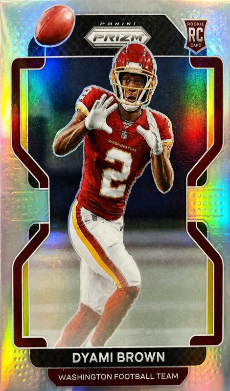 Dyami Brown, 2021 Panini Prizm Football