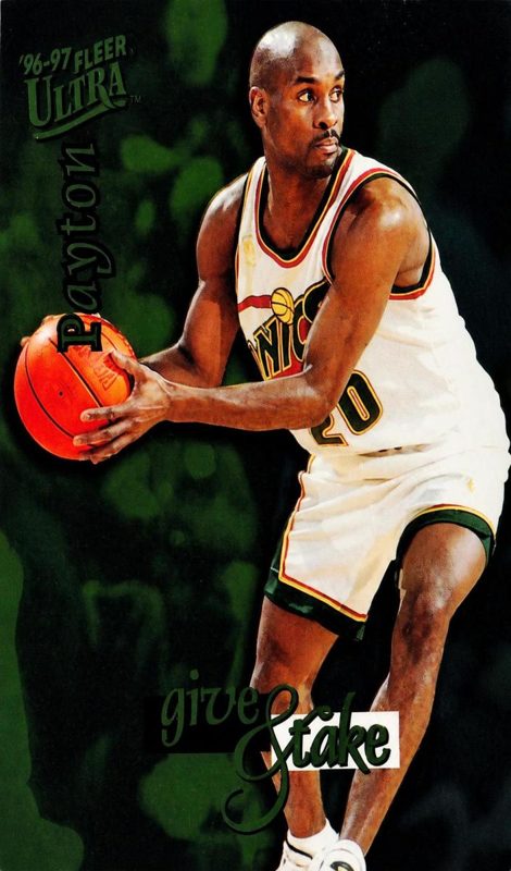Gary Payton, 1996 Fleer Ultra Basketball