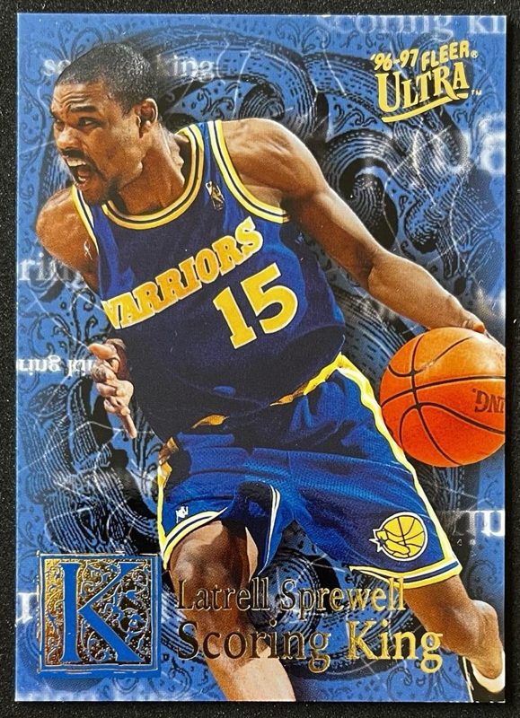 Latrell Sprewell, 1996 Fleer Ultra Basketball