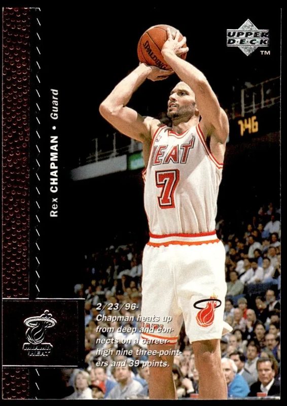 Rex Chapman, 1996 Upper Deck Basketball