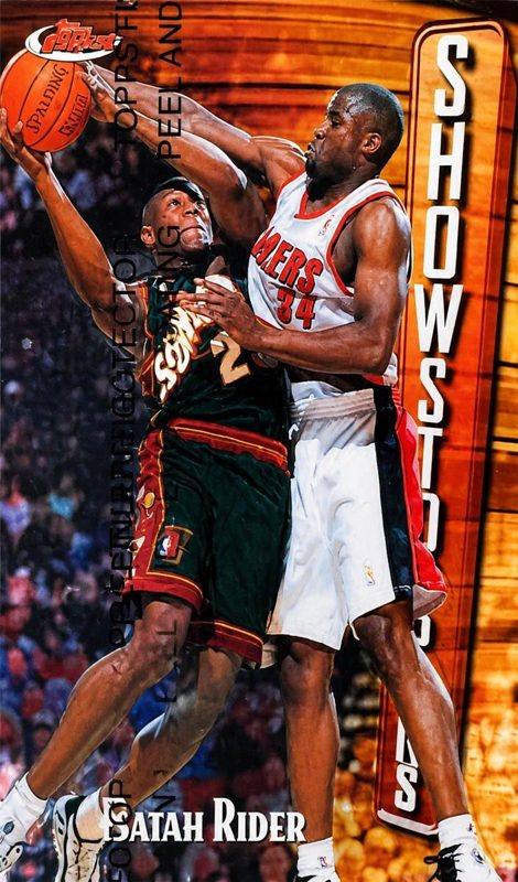 Isaiah Rider, 1997 Topps Finest Basketball