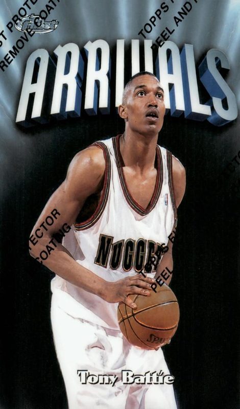 Tony Battie, 1997 Topps Finest Basketball