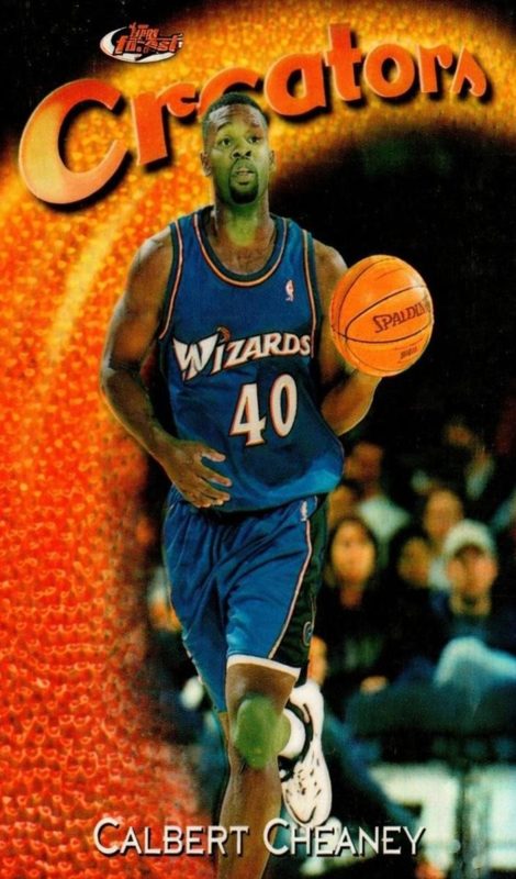 Calbert Cheaney, 1997 Topps Finest Basketball