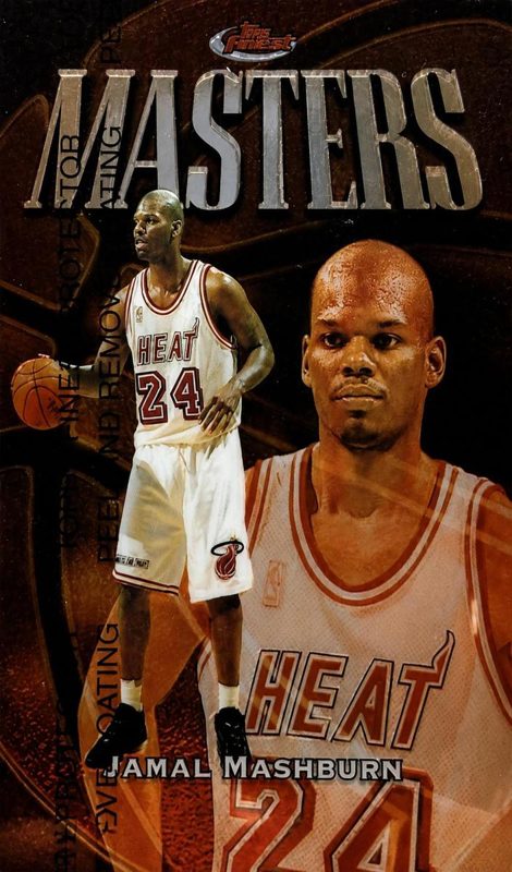 Jamal Mashburn, 1997 Topps Finest Basketball