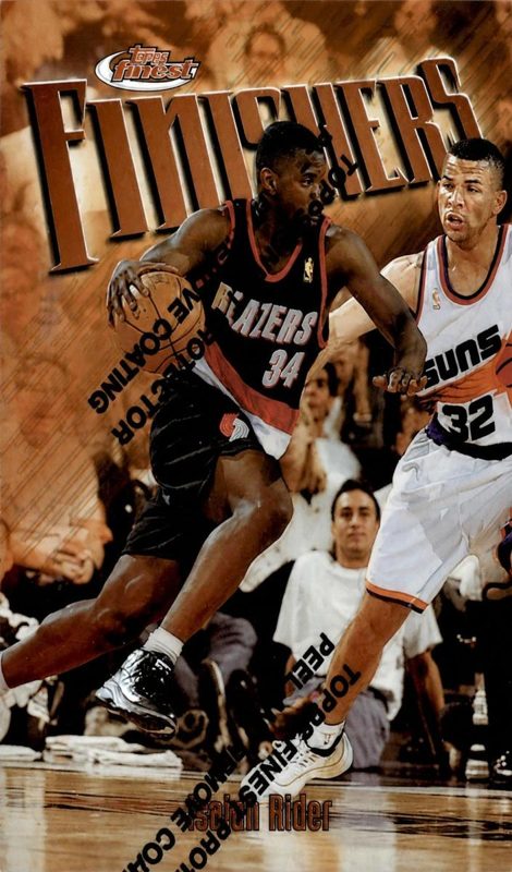 Isaiah Rider, 1997 Topps Finest Basketball