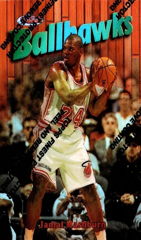 Jamal Mashburn, 1997 Topps Finest Basketball