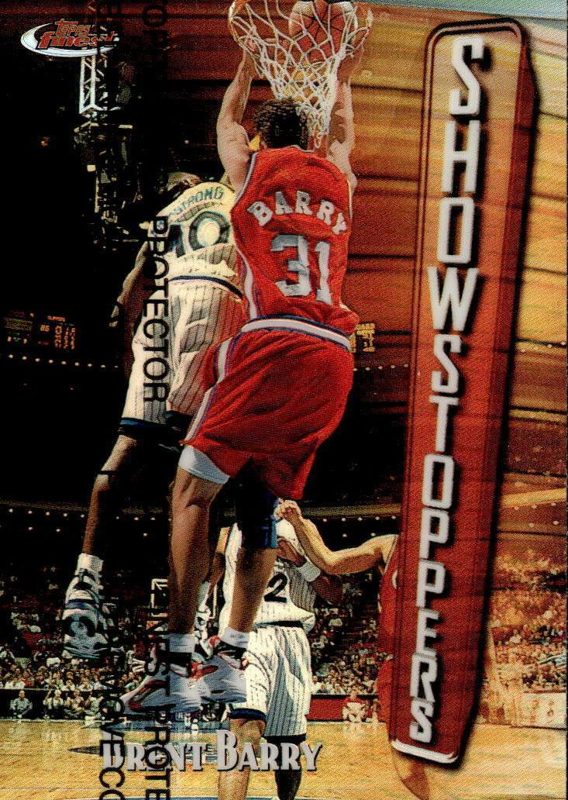 Brent Barry, 1997 Topps Finest Basketball