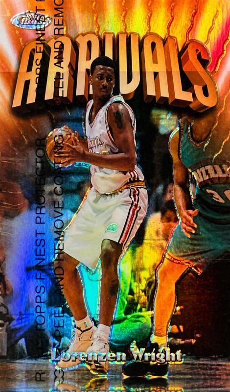Lorenzen Wright, 1997 Topps Finest Basketball