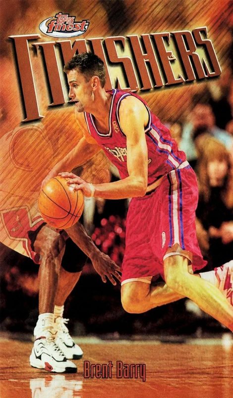 Brent Barry, 1997 Topps Finest Basketball