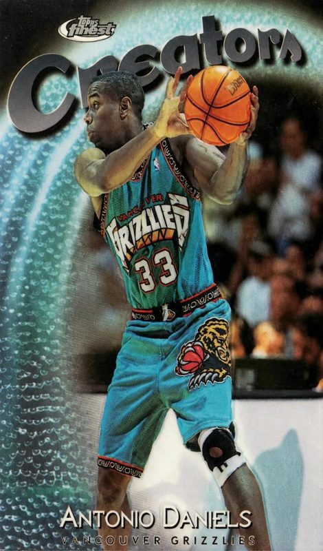 Antonio Daniels, 1997 Topps Finest Basketball