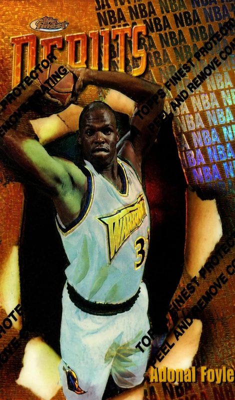 Adonal Foyle, 1997 Topps Finest Basketball